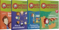 coleção educação financeira menino dinheiro 6º ao 9º ano