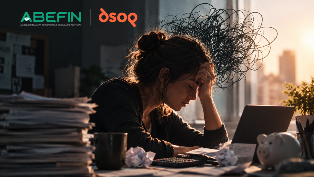 Dinheiro é apontado como fator relevante por 82% das pessoas diagnosticadas com ansiedade, depressão, estresse ou Burnout
