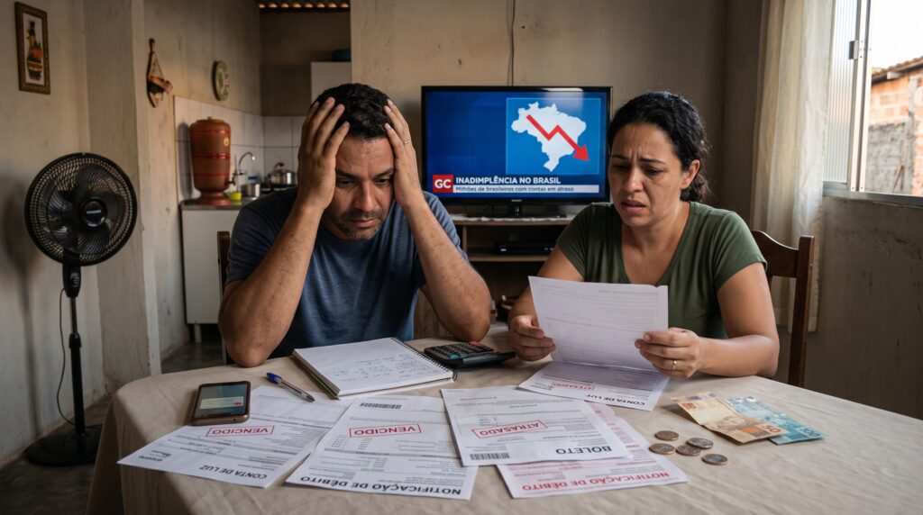 Inadimplência no Brasil: veja os Estados com maior percentual de adultos inadimplentes em 2026